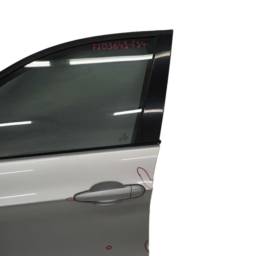 BMW E90 E91 Drzwi Lewe Przednie Titansilber - 354 - SKU 7203643-TS4 - Numer Części 7203643