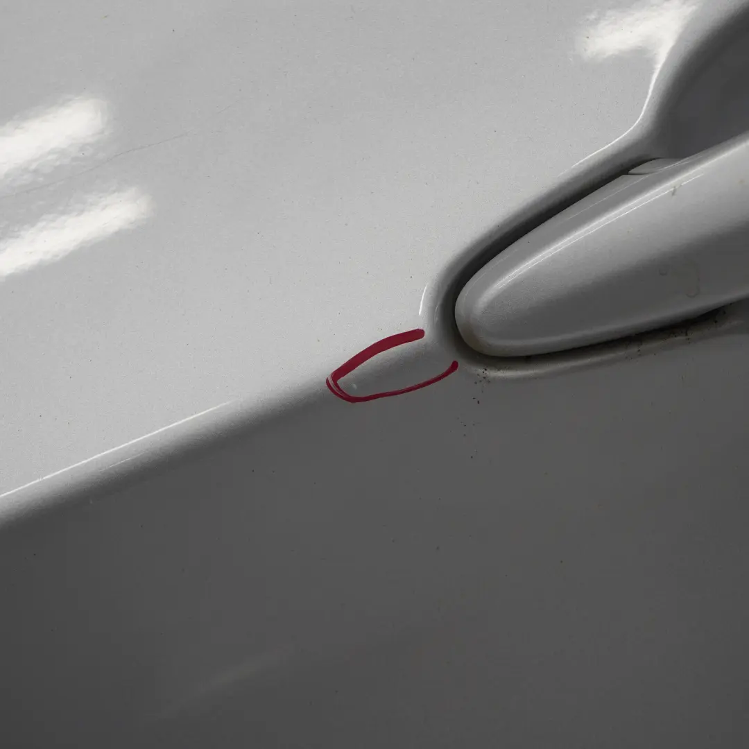 BMW E90 E91 Porta Frontale SX Argento-Titanio Titan Argento Metallizzato - - SKU 7203643-TS4 - Numero di parte 7203643