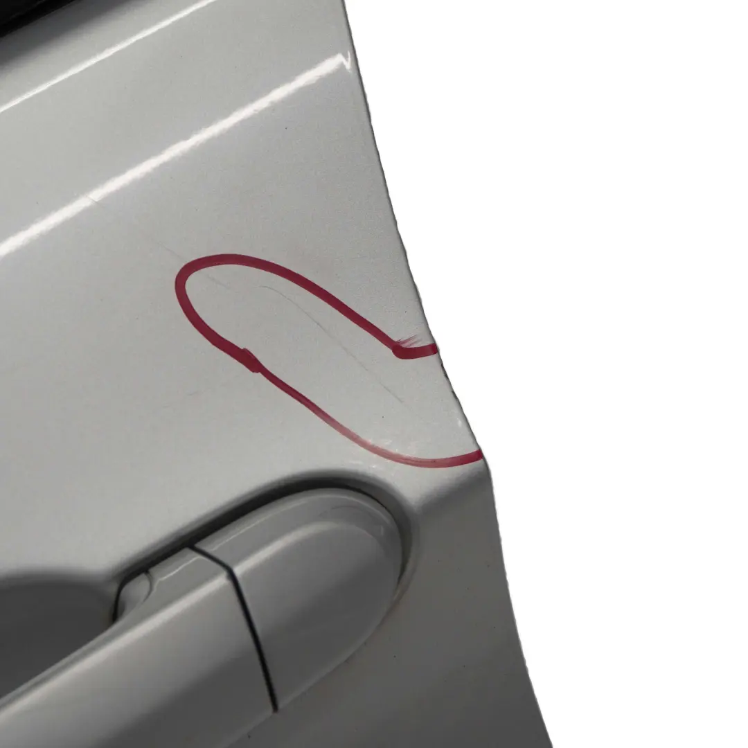 BMW E90 E91 Porta Frontale SX Argento-Titanio Titan Argento Metallizzato - - SKU 7203643-TS4 - Numero di parte 7203643