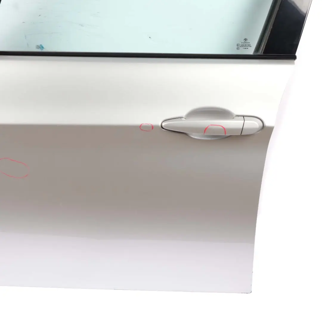 BMW E90 E91 Door Front Left N/S Titansilber Titan Silver Metallic - 354 - SKU 7203643-TS - Part number 7203643