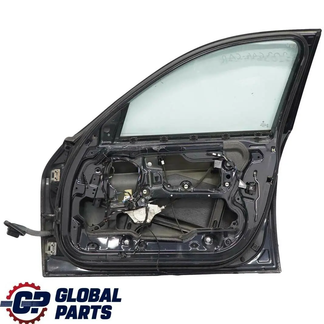 BMW E90 E91 Porta Anteriore Destra Nero Carbone Nero Metallizzato - 416 - SKU 7203644-CAR - Numero di parte 7203644