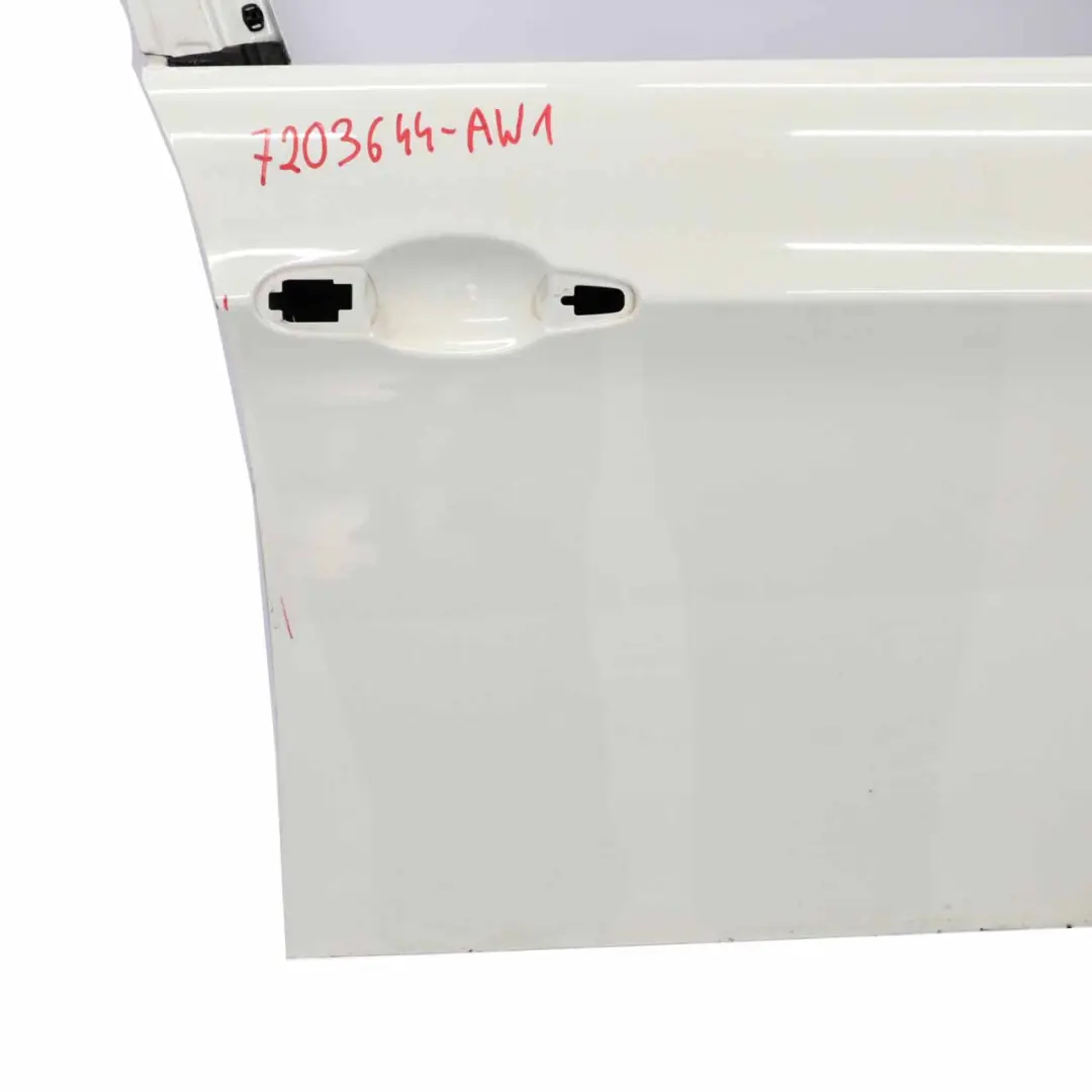 Porta anteriore destra Alpinweiss Alpine White - 300 per BMW E90 con numero di parte 7203644 BMW E90 Porta anteriore destra Alpinweiss Alpine White - 300 - SKU 7203644-AW1 - Numero di parte 7203644