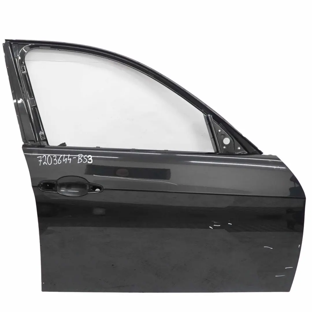 BMW E90 E91 Door Front Right O/S Black Sapphire Metallic - 475 - SKU 7203644-BS3 - Part number 7203644