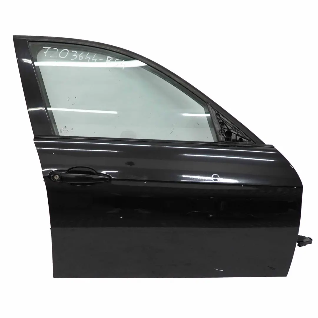 BMW E90 E91 Tür vorne rechts Schwarz Saphir Metallic - 475 - SKU 7203644-BS4 - Teilenummer 7203644