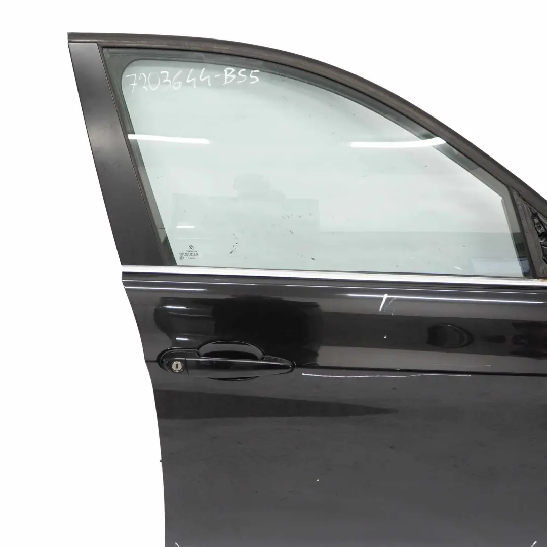 BMW E90 E91 Tür vorne rechts Schwarz Saphir Metallic - 475 - SKU 7203644-BS5 - Teilenummer 7203644