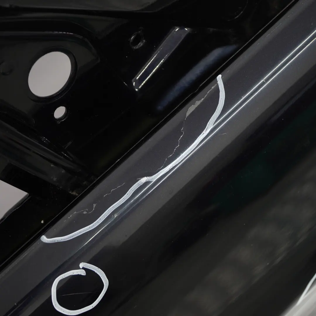 BMW 3 E90 E91 Door Front Right O/S Carbonschwarz Carbon Black Metallic - 416 - SKU 7203644-CAR1 - Part number 7203644