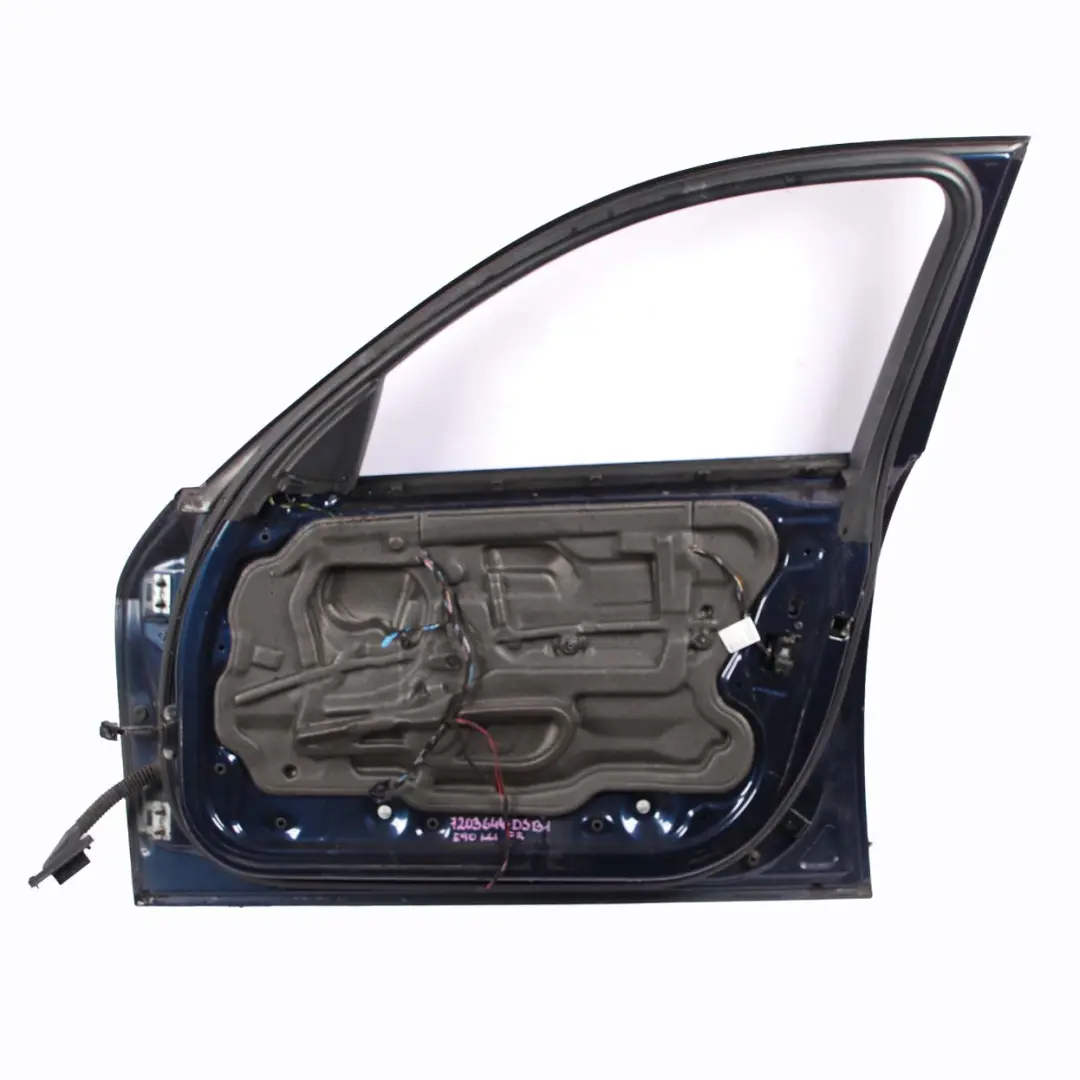 Door Front Right O/S Tiefseeblau Deep Sea Blue Metallic - A76 to BMW E90 E91 with Part number 7203644 BMW E90 E91 Door Front Right O/S Tiefseeblau Deep Sea Blue Metallic - A76 - SKU 7203644-DSB1 - Part number 7203644