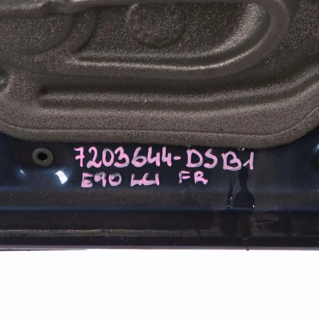 Door Front Right O/S Tiefseeblau Deep Sea Blue Metallic - A76 to BMW E90 E91 with Part number 7203644 BMW E90 E91 Door Front Right O/S Tiefseeblau Deep Sea Blue Metallic - A76 - SKU 7203644-DSB1 - Part number 7203644