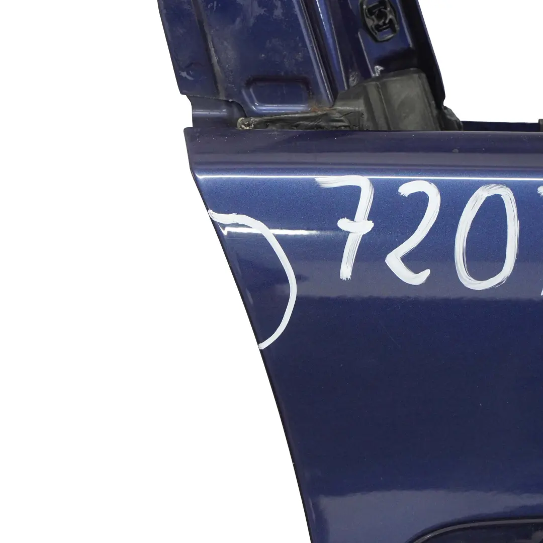 BMW E90 E91 Door Front Right O/S Tiefseeblau Deep Sea Blue Metallic - A76 - SKU 7203644-DSB - Part number 7203644