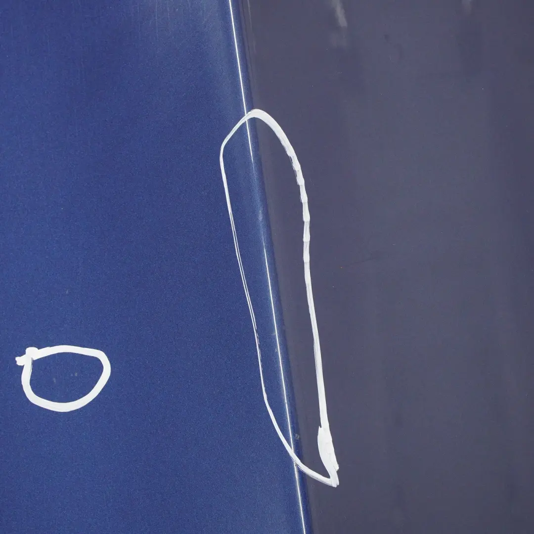 BMW E90 E91 Door Front Right O/S Tiefseeblau Deep Sea Blue Metallic - A76 - SKU 7203644-DSB - Part number 7203644