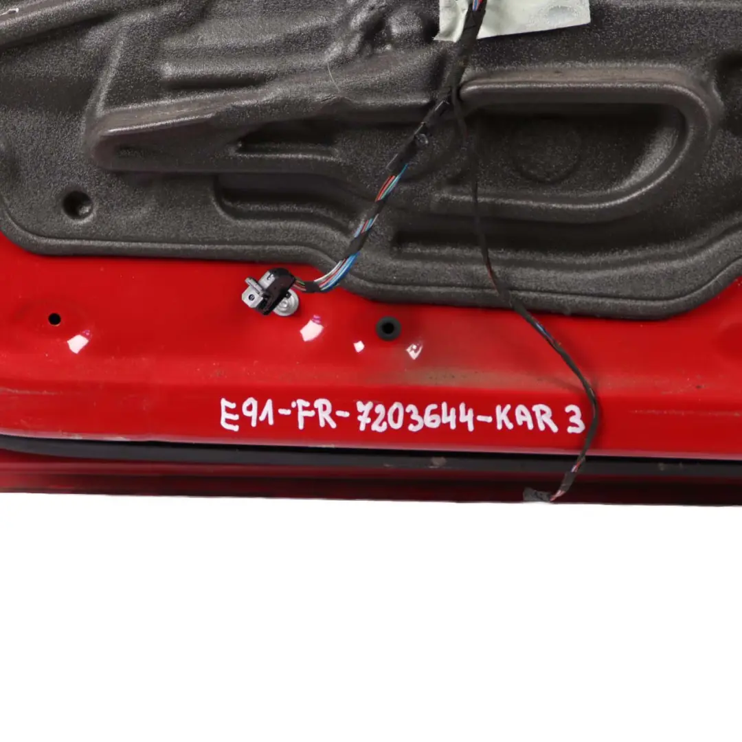 Door Front Right O/S Karmesinrot Crimson Red - A61 to BMW 3 Series E90 E91 3 with Part number 7203644 BMW 3 Series E90 E91 3 Door Front Right O/S Karmesinrot Crimson Red - A61 - SKU 7203644-KAR3 - Part number 7203644