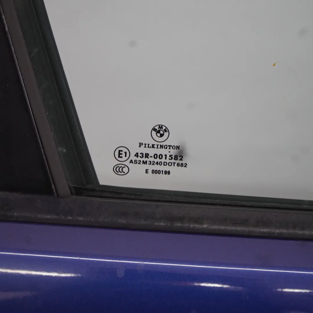 Puerta Delantera Derecha Le Mans Azul Blau Metalizado - 381 para BMW E90 E91 con número de pieza 7203644 BMW E90 E91 Puerta Delantera Derecha Le Mans Azul Blau Metalizado - 381 - SKU 7203644-LMB1 - Número de pieza 7203644