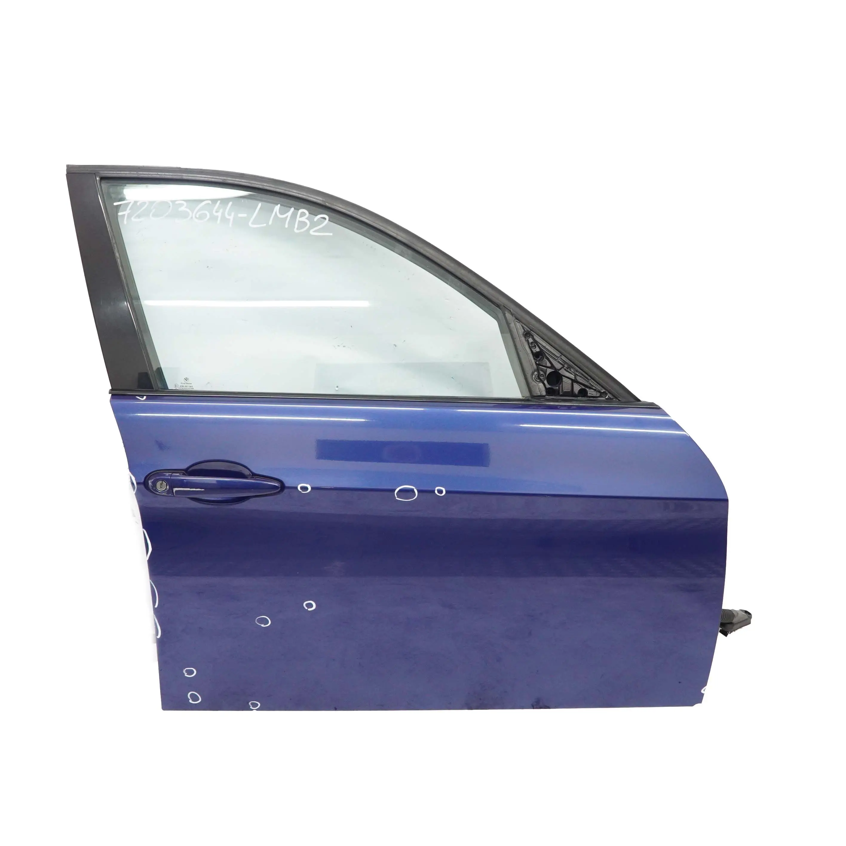 BMW E90 E91 Puerta Delantera Derecha Le Mans Azul Blau Metalizado - 381