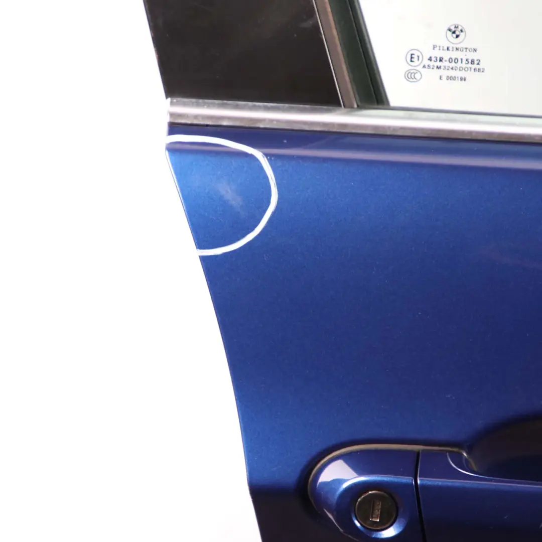 BMW 3 Series E90 E91 1 Door Front Right O/S Montegoblau Montego Blue Blau - A51 - SKU 7203644-MTB1 - Part number 7203644