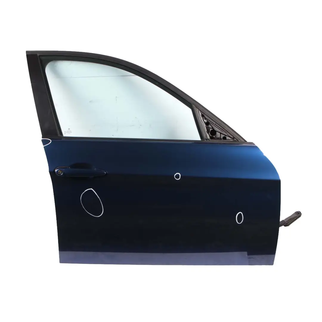Door Front Right O/S Mysticblau Mystic Blue Metallic - A07 to BMW 3 Series E90 E91 with Part number 7203644 BMW 3 Series E90 E91 Door Front Right O/S Mysticblau Mystic Blue Metallic - A07 - SKU 7203644-MYS - Part number 7203644