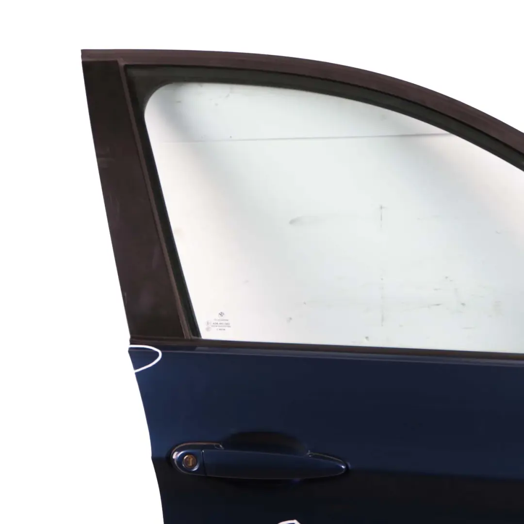 Door Front Right O/S Mysticblau Mystic Blue Metallic - A07 to BMW 3 Series E90 E91 with Part number 7203644 BMW 3 Series E90 E91 Door Front Right O/S Mysticblau Mystic Blue Metallic - A07 - SKU 7203644-MYS - Part number 7203644