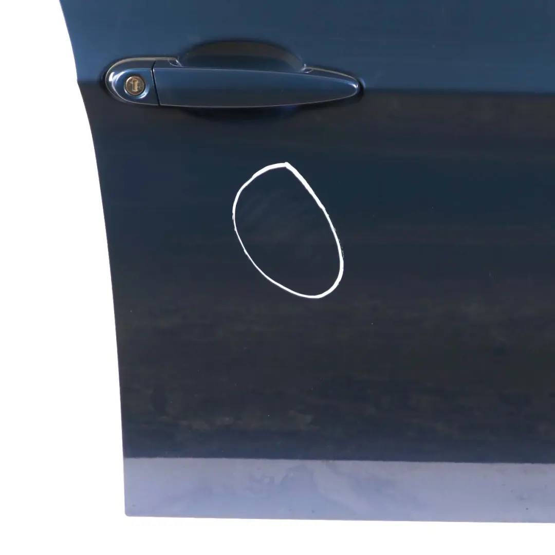 Door Front Right O/S Mysticblau Mystic Blue Metallic - A07 to BMW 3 Series E90 E91 with Part number 7203644 BMW 3 Series E90 E91 Door Front Right O/S Mysticblau Mystic Blue Metallic - A07 - SKU 7203644-MYS - Part number 7203644