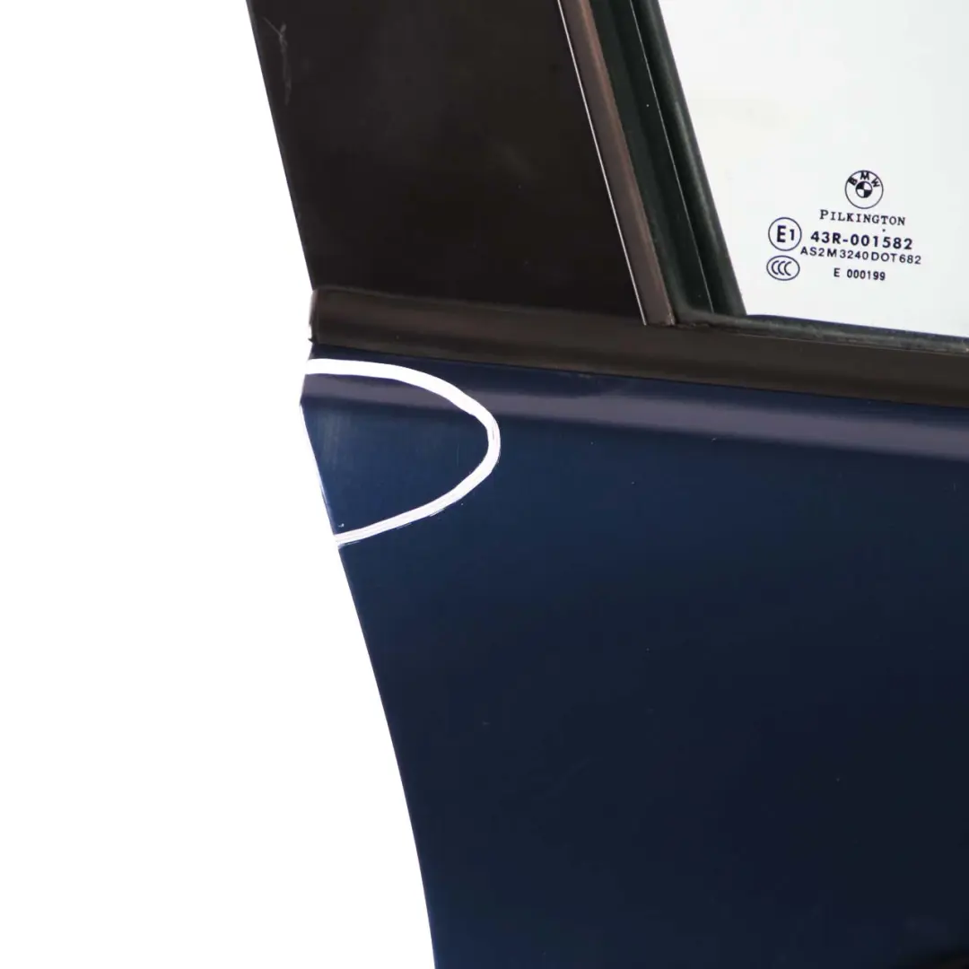 Door Front Right O/S Mysticblau Mystic Blue Metallic - A07 to BMW 3 Series E90 E91 with Part number 7203644 BMW 3 Series E90 E91 Door Front Right O/S Mysticblau Mystic Blue Metallic - A07 - SKU 7203644-MYS - Part number 7203644