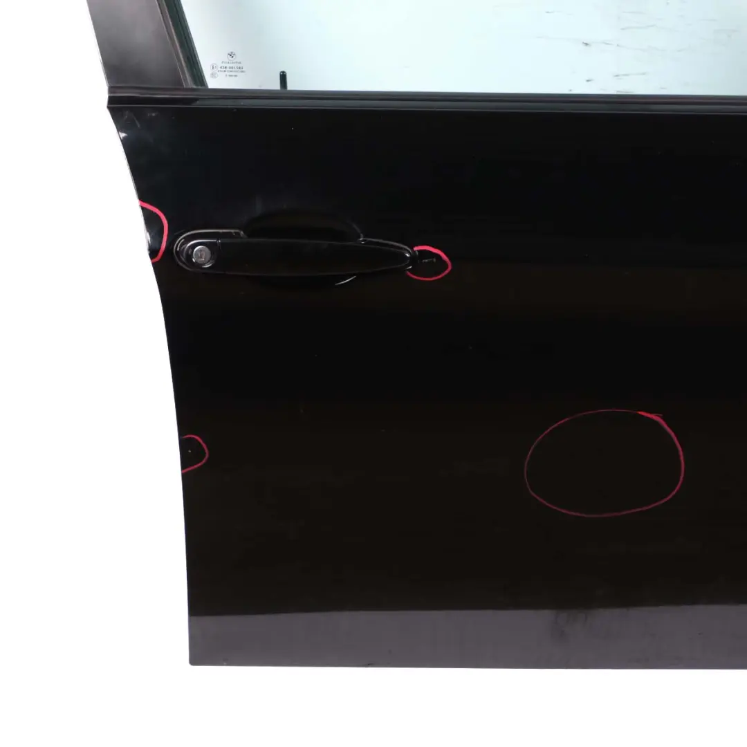 Door Front Right O/S Black Schwarz 2 - 668 to BMW 3 E90 E91 with Part number 7203644 BMW 3 E90 E91 Door Front Right O/S Black Schwarz 2 - 668 - SKU 7203644-SCH - Part number 7203644