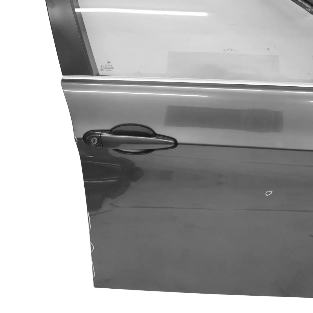 BMW E90 E91 Puerta Delantera Derecha Grafito Brillante Metalizado - A22 - SKU 7203644-SG4 - Número de pieza 7203644