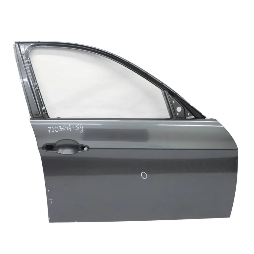  Puerta Delantera BMW E90 E91 Panel Tapa Derecha Grafito Brillante - A22 - SKU 7203644-SG - Número de pieza 7203644
