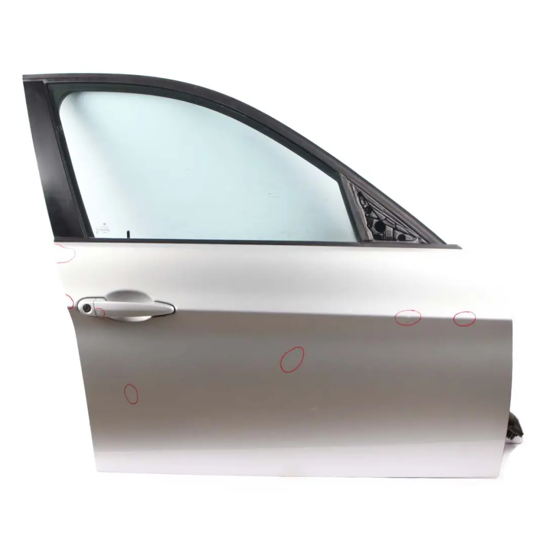 Door Front Right O/S Titansilber Silver Metallic - 354 to BMW 3 Series E90 E91 with Part number 7203644 BMW 3 Series E90 E91 Door Front Right O/S Titansilber Silver Metallic - 354 - SKU 7203644-TS2 - Part number 7203644