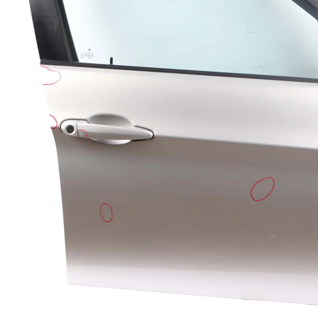 BMW 3 Series E90 E91 Door Front Right O/S Titansilber Silver Metallic - 354 - SKU 7203644-TS2 - Part number 7203644