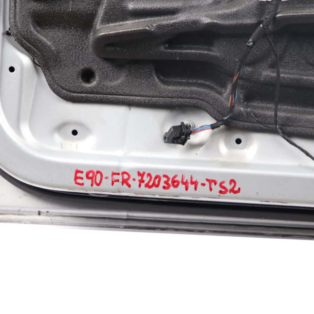 BMW 3 Series E90 E91 Door Front Right O/S Titansilber Silver Metallic - 354 - SKU 7203644-TS2 - Part number 7203644