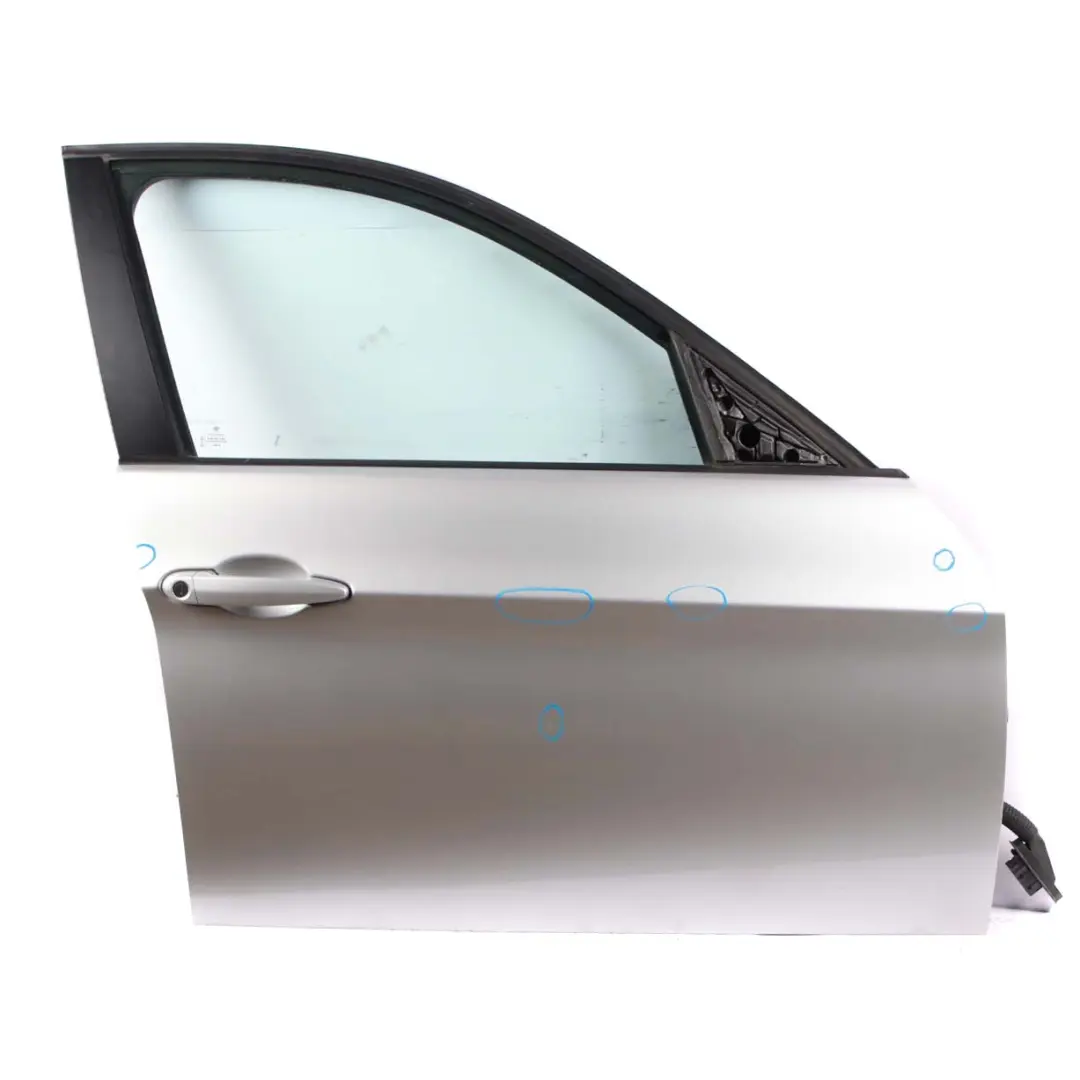 Door Front Right O/S Titansilber Titan Silver Metallic - 354 to BMW 3 E90 E91 3 with Part number 7203644 BMW 3 E90 E91 3 Door Front Right O/S Titansilber Titan Silver Metallic - 354 - SKU 7203644-TS3 - Part number 7203644