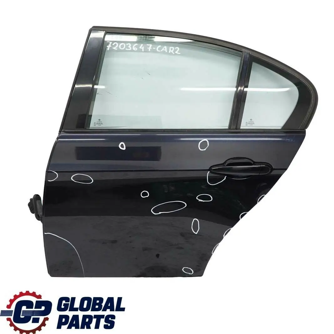 BMW 3 Series E90 2 Door Rear Left N/S Carbonschwarz Carbon Black Metallic - 416 - SKU 7203647-CAR2 - Part number 7203647
