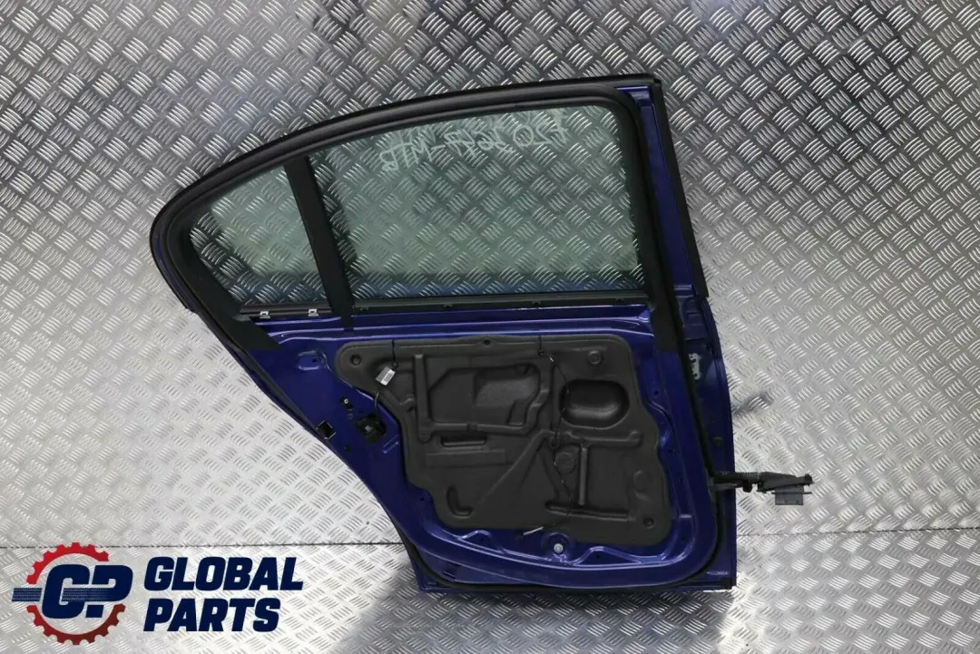 BMW 3 E90 1 Door Rear Left N/S Montegoblau Montego Blau Blue - A51 - SKU 7203647-MTB1 - Part number 7203647