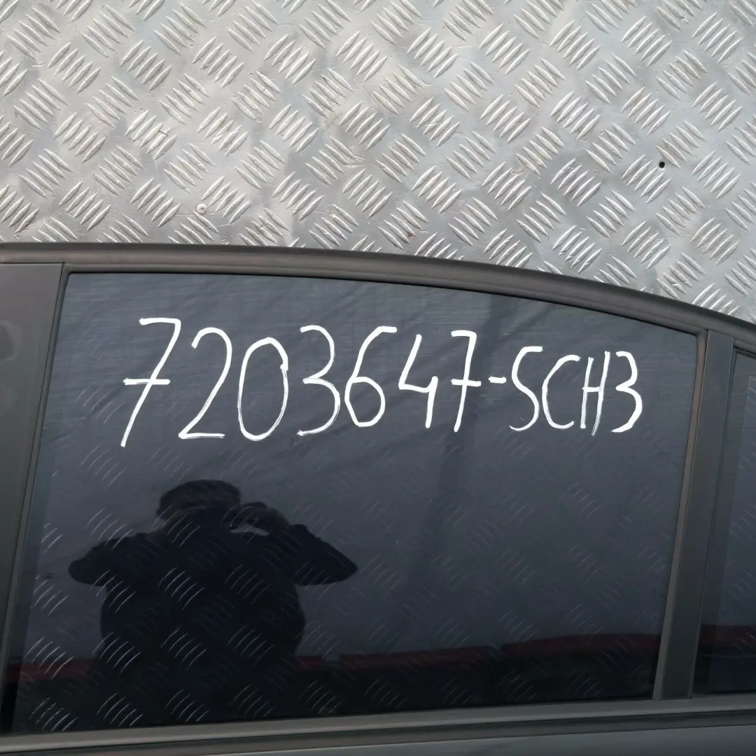 BMW 3 SERIES 3 E90 E90N Puerta Trasera Izquierda Schwarz 2 Negro - 668 - SKU 7203647-SCH3 - Número de pieza 41007203647