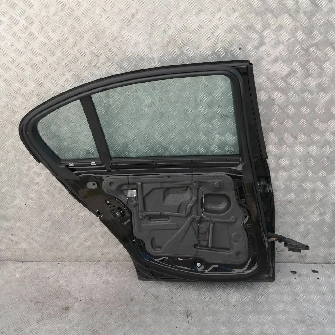 Door Rear Left N/S Schwarz 2 Black - 668 BMW 3 SERIES E90 E90N - SKU 7203647-SCH - Part number 7203647