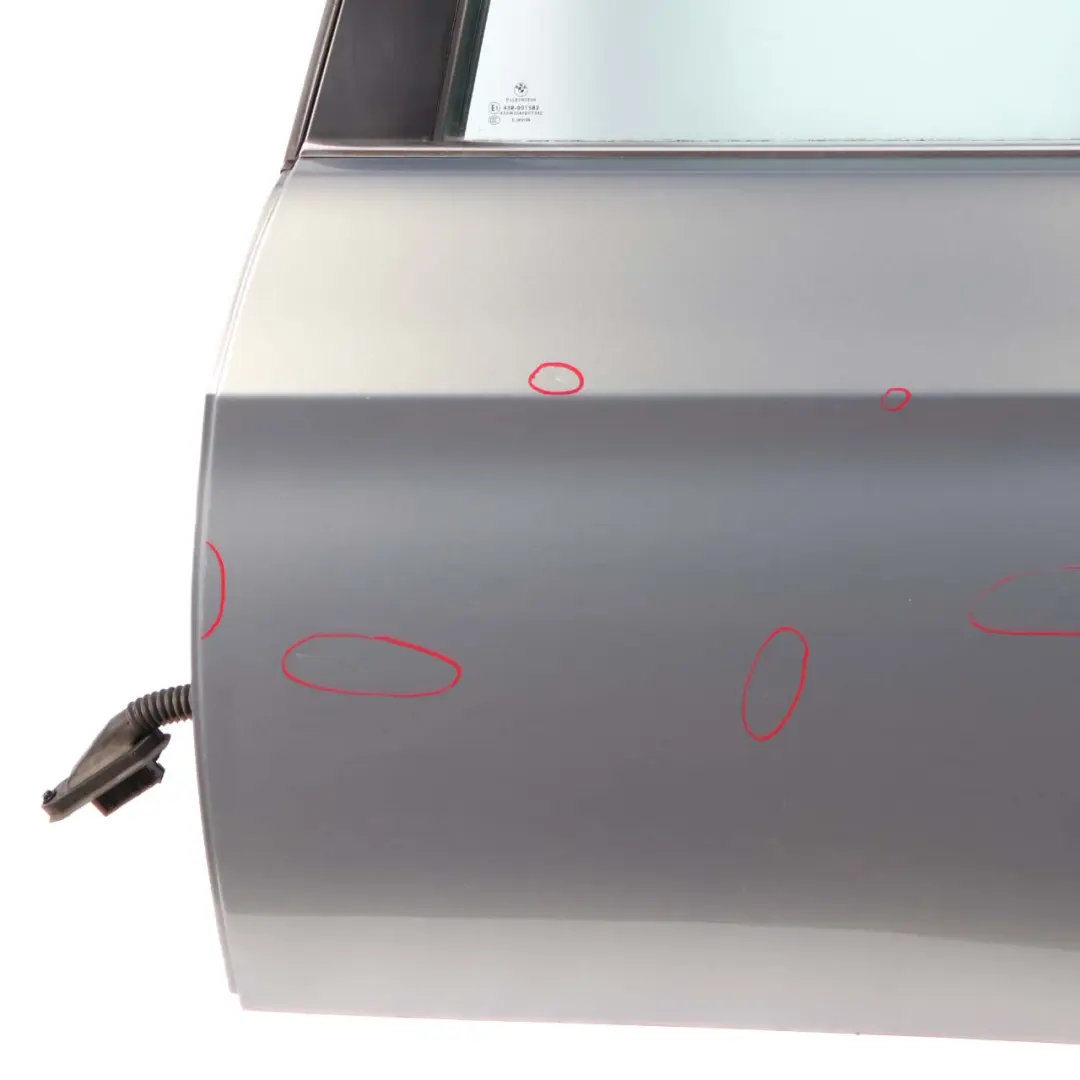 Door Rear Left N/S Arktis Arctic Metallic - A34 to BMW E90 Saloon with Part number 7203647 BMW E90 Saloon Door Rear Left N/S Arktis Arctic Metallic - A34 - SKU 7203647-AM - Part number 7203647