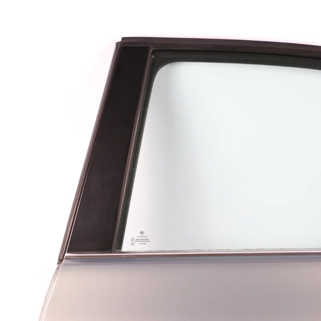 Door Rear Left N/S Arktis Arctic Metallic - A34 to BMW E90 Saloon with Part number 7203647 BMW E90 Saloon Door Rear Left N/S Arktis Arctic Metallic - A34 - SKU 7203647-AM - Part number 7203647