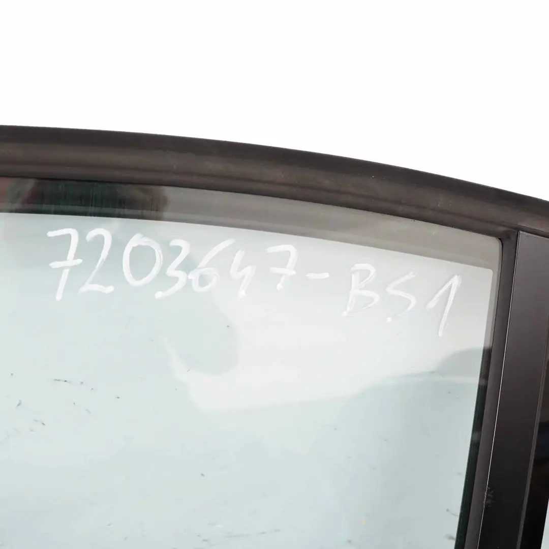 BMW 3 E90 Saloon Door Rear Left N/S Black Sapphire Metallic - 475 - SKU 7203647-BS1 - Part number 7203647