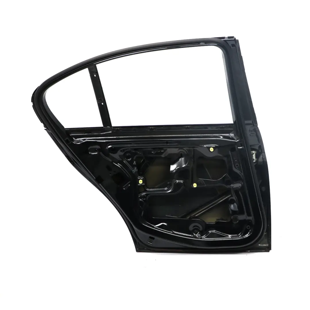 Door Rear Left N/S Black Sapphire Metallic - 475 to BMW E90 with Part number 7203647 BMW E90 Door Rear Left N/S Black Sapphire Metallic - 475 - SKU 7203647-BS2 - Part number 7203647