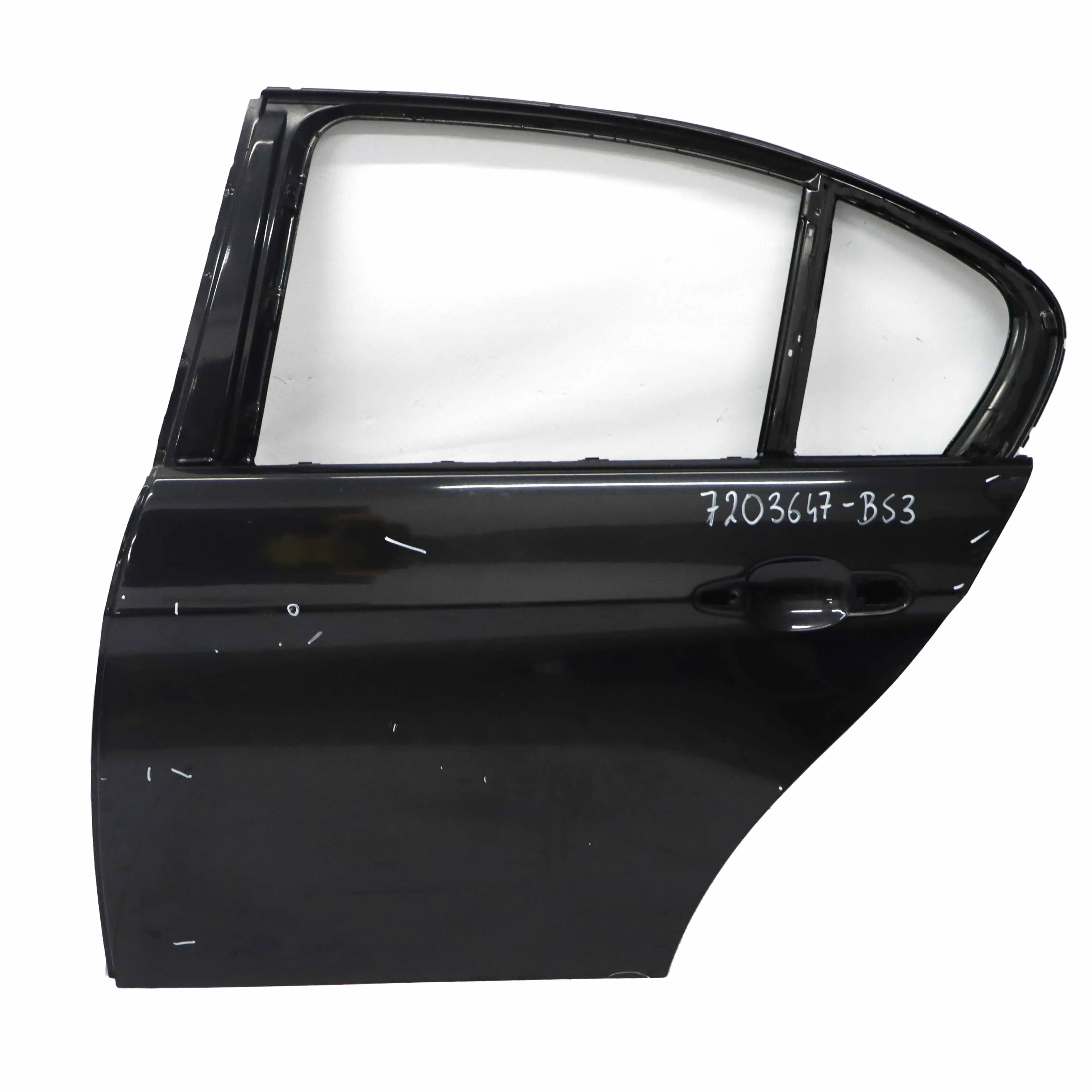 BMW E90 Porta posteriore sinistra Nero Zaffiro Metallizzato - 475