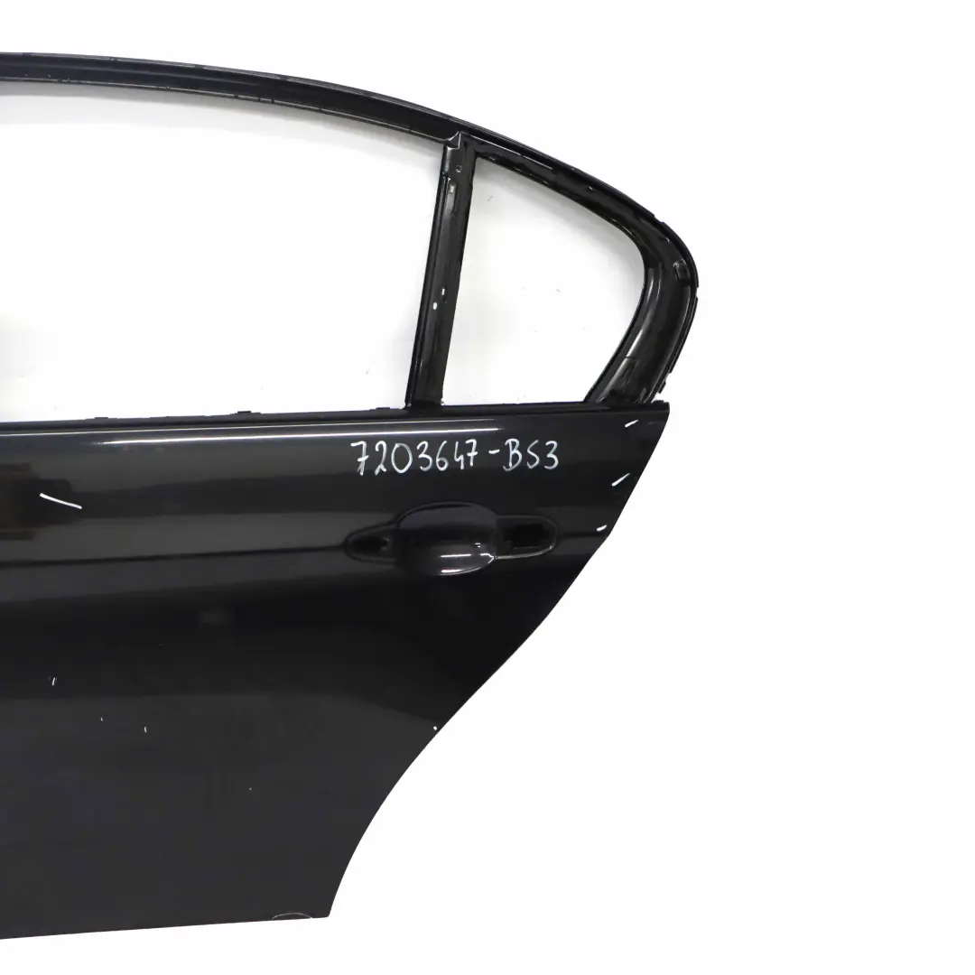 BMW E90 Porta posteriore sinistra Nero Zaffiro Metallizzato - 475 - SKU 7203647-BS3 - Numero di parte 7203647