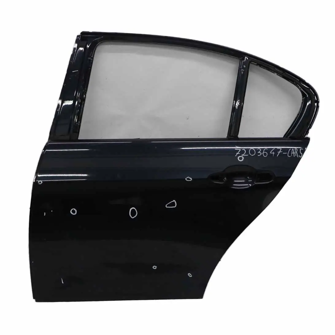 BMW E90 Porta Posteriore Sinistra Nero Carbone Nero Metallizzato - 416