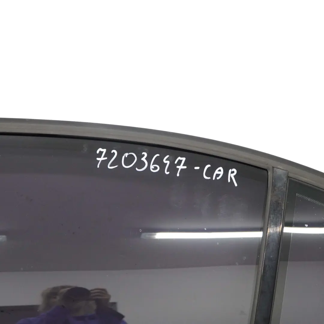 BMW E90 Tür Hinten Links Carbonschwarz Schwarz Metallic - 416 - SKU 7203647-CAR - Teilenummer 7203647