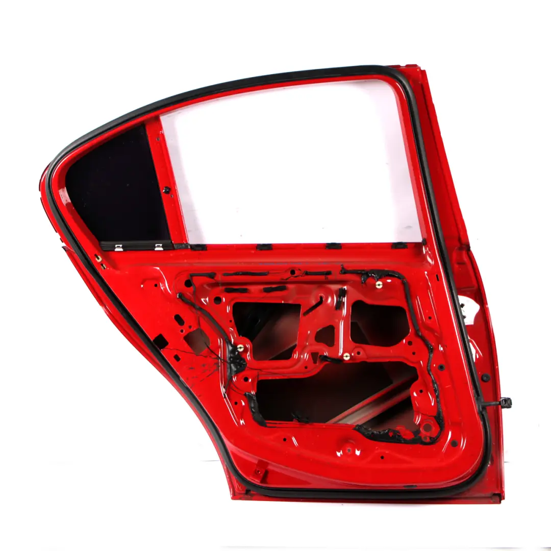 Door Rear Left N/S Karmesinrot Crimson Red - A61 to BMW E90 with Part number 7203647 BMW E90 Door Rear Left N/S Karmesinrot Crimson Red - A61 - SKU 7203647-KAR2 - Part number 7203647