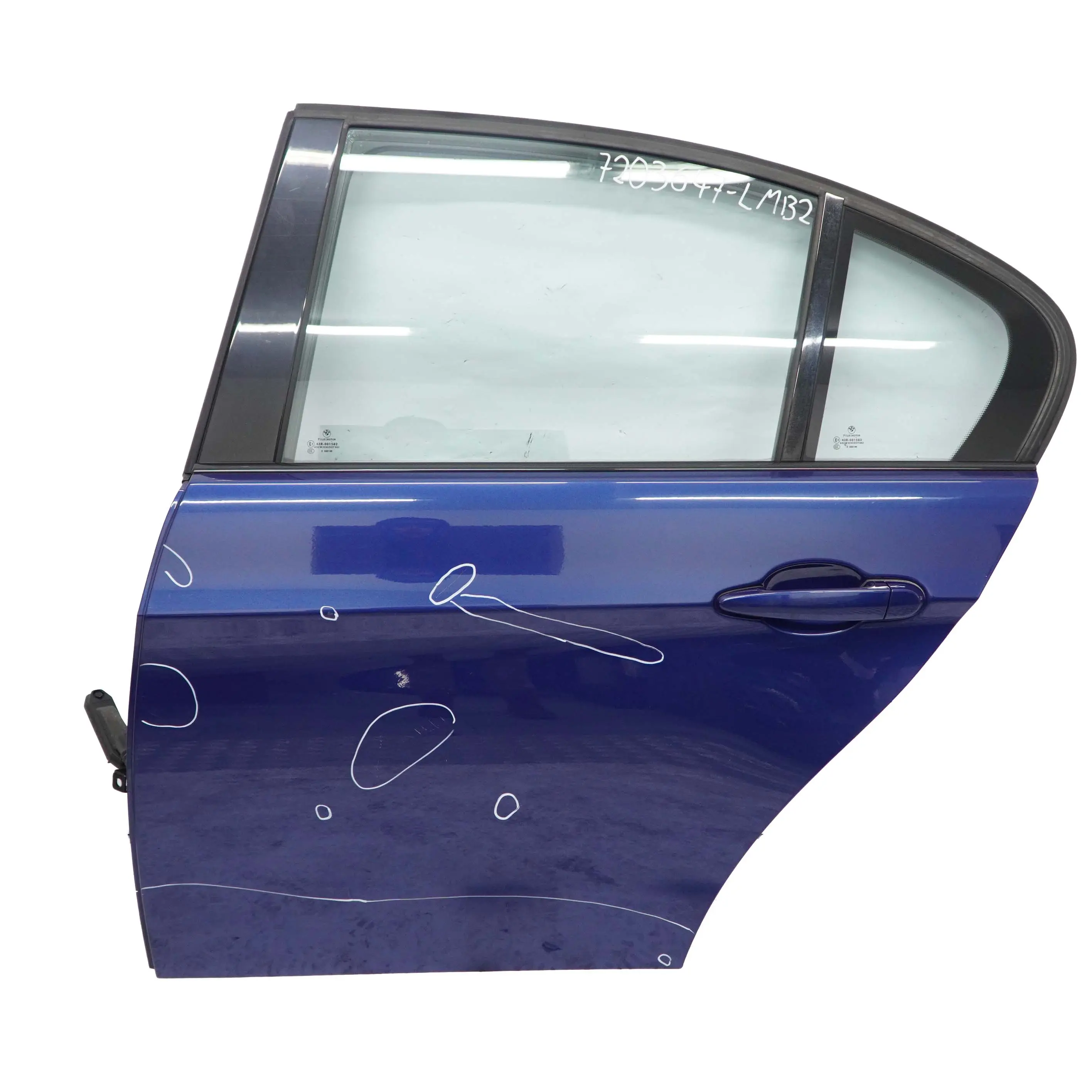 BMW E90 Porta Posteriore Sinistra le Mans Blu Metallizzato - 381