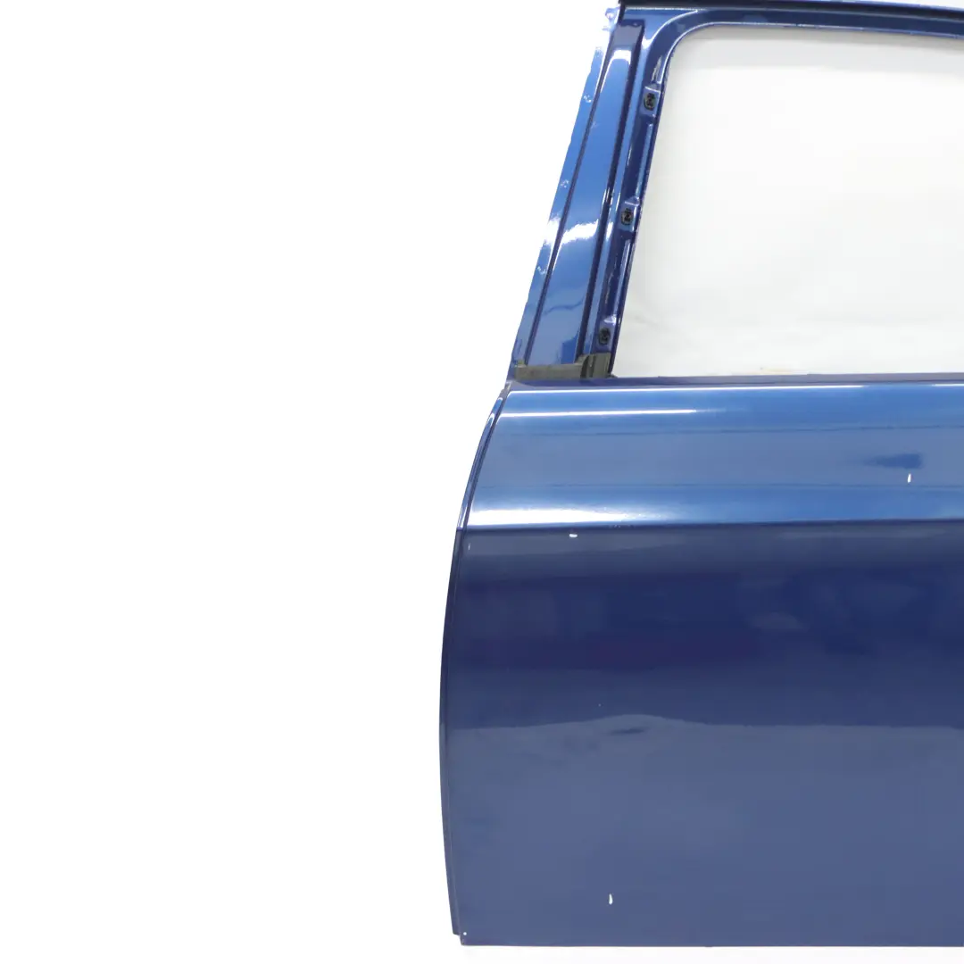 Tür hinten links Le Mans Blau Blau Metallic - 381 für BMW E90 Limousine mit Teilenummer 7203647 BMW E90 Limousine Tür hinten links Le Mans Blau Blau Metallic - 381 - SKU 7203647-LMB3 - Teilenummer 7203647