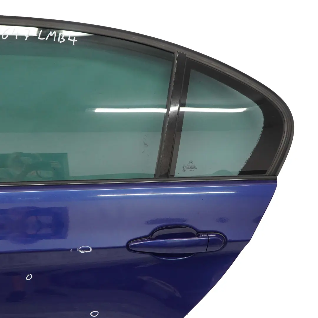 BMW E90 Door Rear Left N/S Le Mans Blau Blue Metallic - 381 - SKU 7203647-LMB4 - Part number 7203647