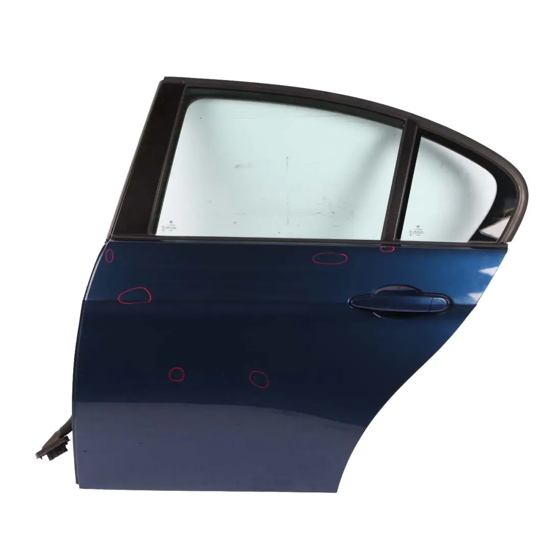 Door Rear Left N/S Mysticblau Mystic Blue Metallic - A07 to BMW 3 E90 Saloon with Part number 7203647 BMW 3 E90 Saloon Door Rear Left N/S Mysticblau Mystic Blue Metallic - A07 - SKU 7203647-MYS1 - Part number 7203647