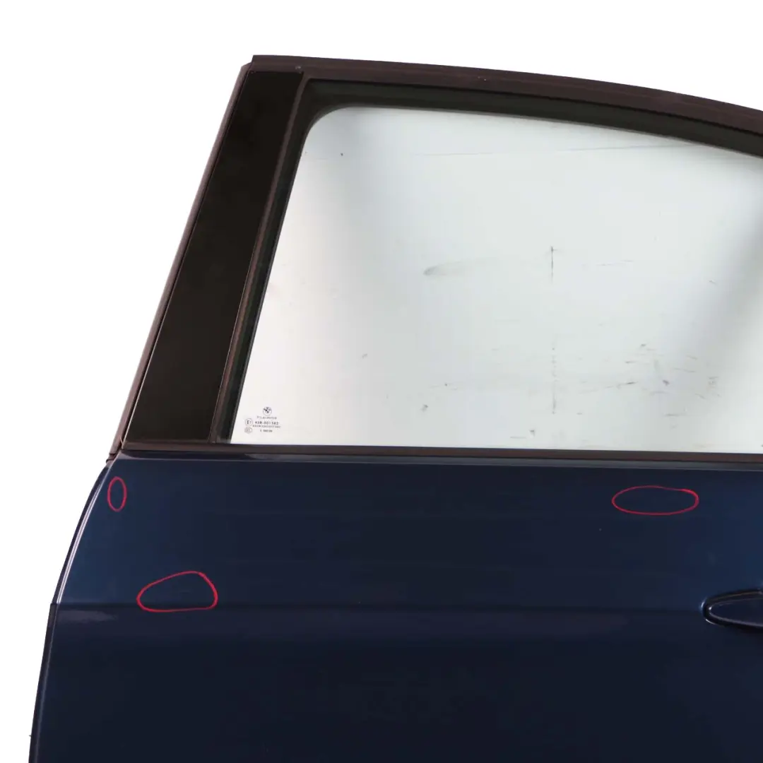 BMW 3 E90 Saloon Door Rear Left N/S Mysticblau Mystic Blue Metallic - A07 - SKU 7203647-MYS1 - Part number 7203647