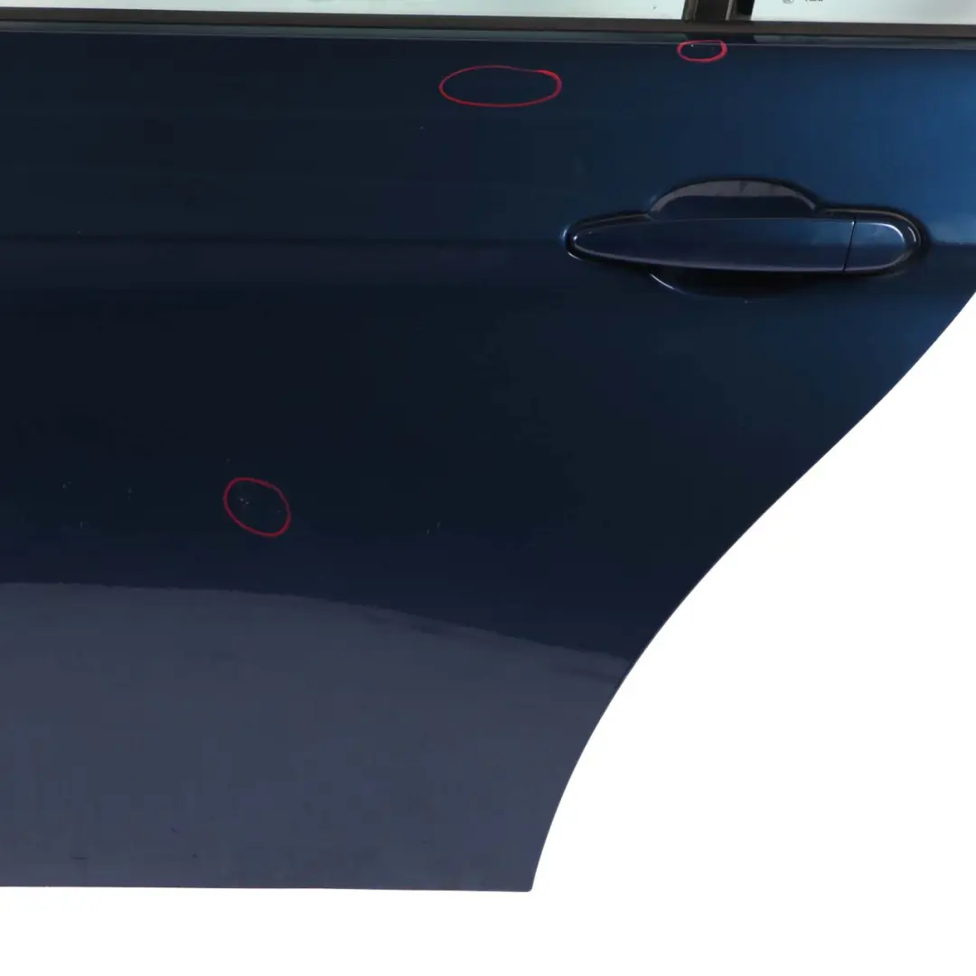 BMW 3 E90 Saloon Door Rear Left N/S Mysticblau Mystic Blue Metallic - A07 - SKU 7203647-MYS1 - Part number 7203647