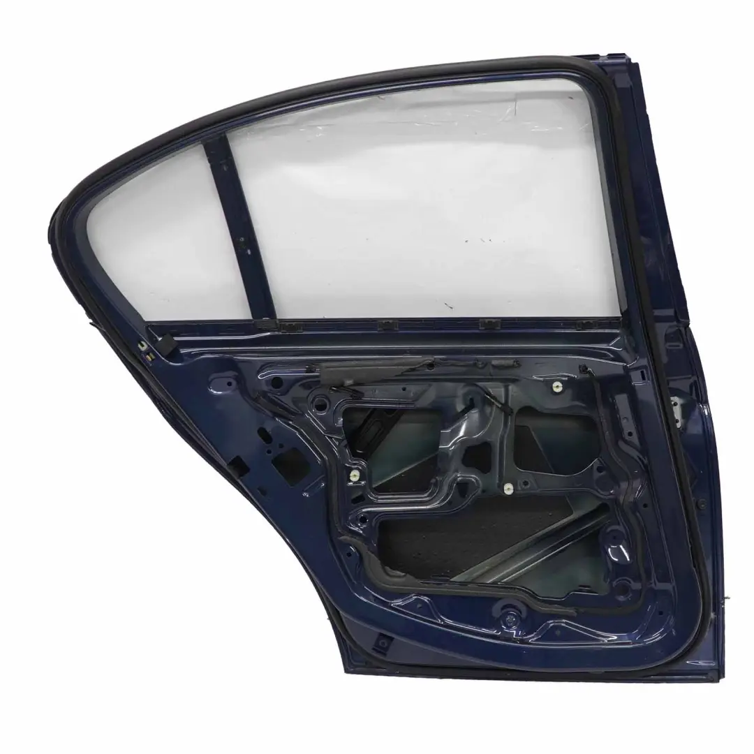 BMW E90 Limousine Tür hinten links Mysticblau Mystic Blue Metallic - A07 - SKU 7203647-MYS - Teilenummer 41007203647