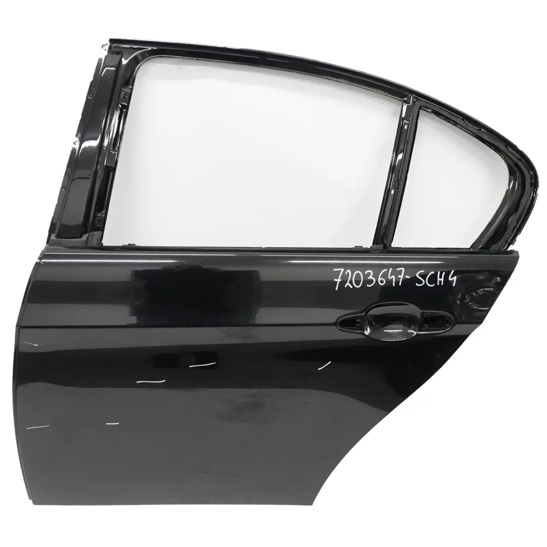 Drzwi Lewe Tylne Lewy Tył Schwarz 2 Czarne - 668 do BMW E90 o numerze 7203647 BMW E90 Drzwi Lewe Tylne Lewy Tył Schwarz 2 Czarne - 668 - SKU 7203647-SCH4 - Numer Części 7203647